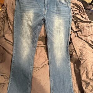 Men's Relaxed Fit Blue Jeans